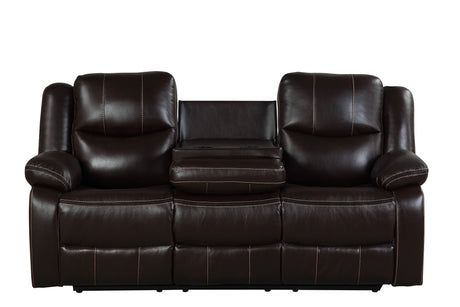 Carter 2-Piece Brown Sofa & Loveseat by Happy Homes at Eve Furniture