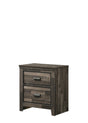 Carter Brown Nightstand by Crown Mark at Eve Furniture