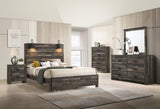Carter Brown Platform Bedroom Set by Crown Mark at Eve Furniture