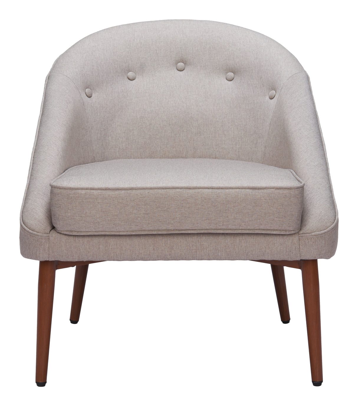 Carter Gray Accent Chair by Zuomod at Eve Furniture