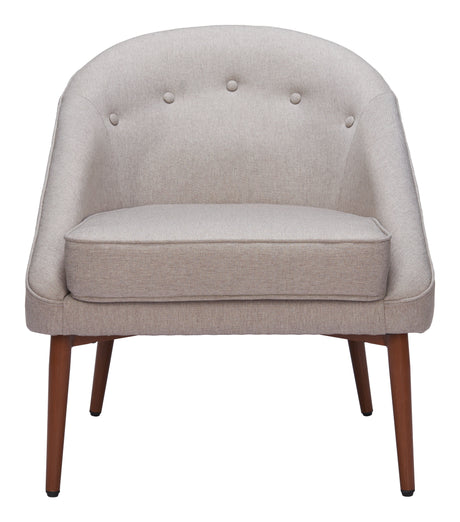 Carter Gray Accent Chair by Zuomod at Eve Furniture