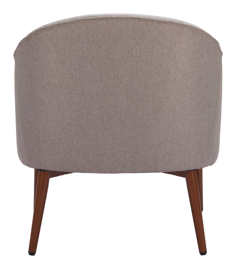 Carter Gray Accent Chair by Zuomod at Eve Furniture