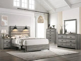 Carter Gray Bedroom Mirror (Mirror Only) by Crown Mark at Eve Furniture