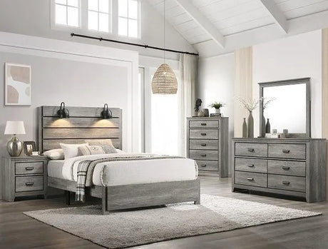Carter Gray Bedroom Mirror (Mirror Only) by Crown Mark at Eve Furniture