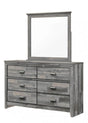 Carter Gray Bedroom Mirror (Mirror Only) by Crown Mark at Eve Furniture
