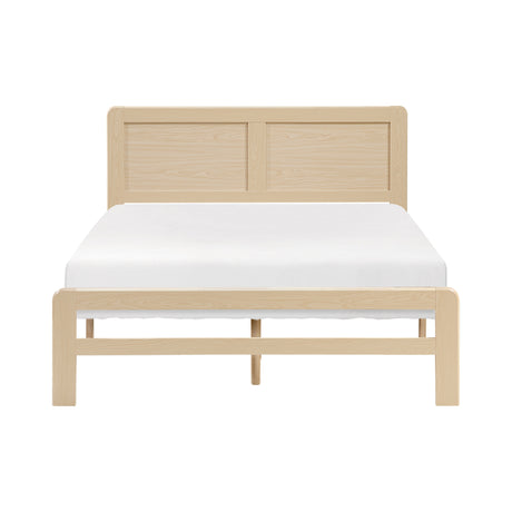 Carter Natural Full Platform Bed by Homelegance at Eve Furniture