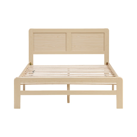 Carter Natural Full Platform Bed by Homelegance at Eve Furniture