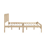 Carter Natural Full Platform Bed by Homelegance at Eve Furniture