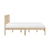 Carter Natural Queen Platform Bed by Homelegance at Eve Furniture