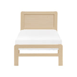 Carter Natural Twin Platform Bed by Homelegance at Eve Furniture