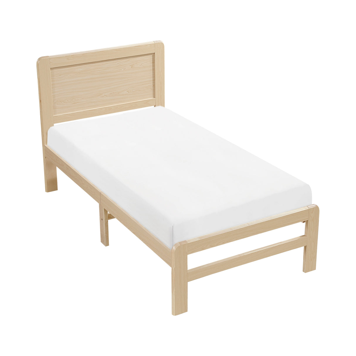 Carter Natural Twin Platform Bed by Homelegance at Eve Furniture