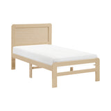 Carter Natural Twin Platform Bed by Homelegance at Eve Furniture
