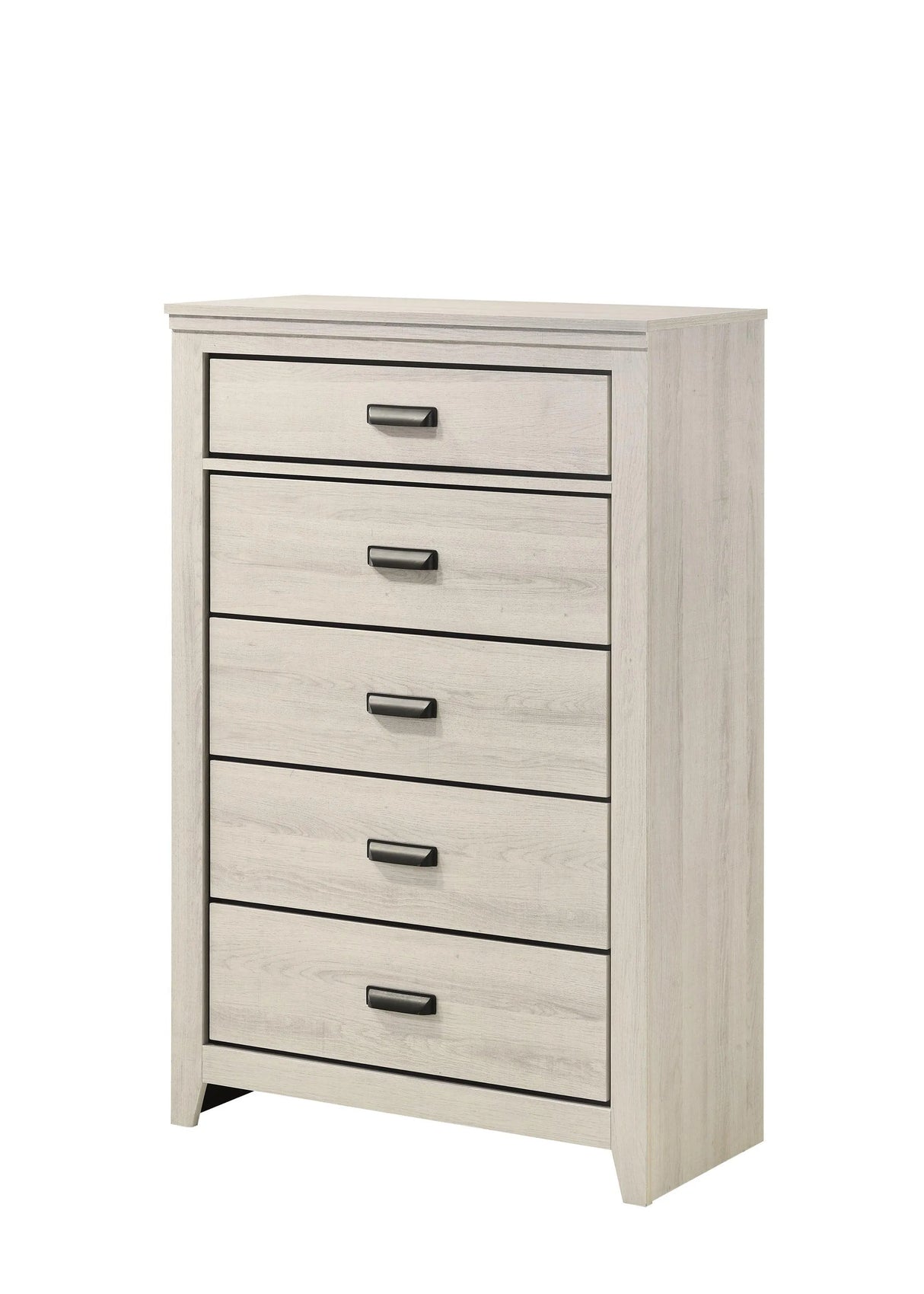 Carter White Chest by Crown Mark at Eve Furniture