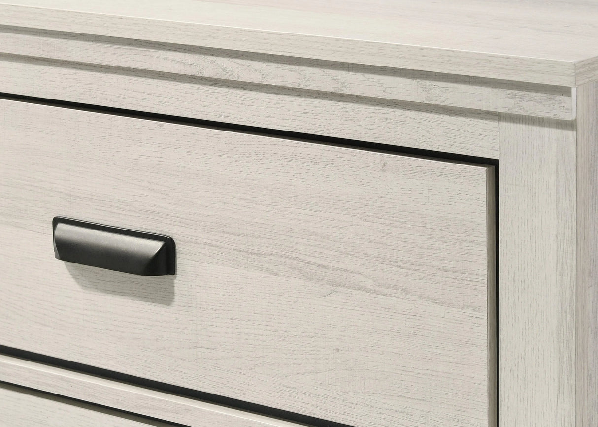Carter White Dresser by Crown Mark at Eve Furniture