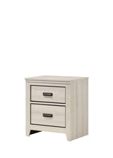 Carter White Nightstand by Crown Mark at Eve Furniture