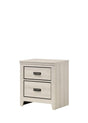 Carter White Nightstand by Crown Mark at Eve Furniture