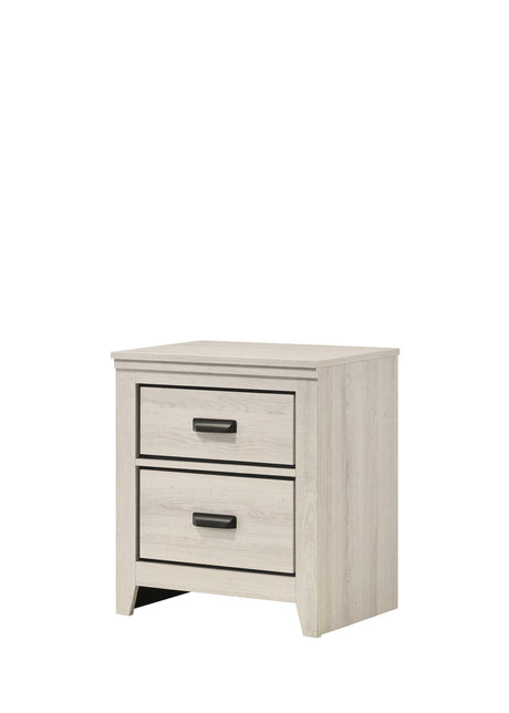 Carter White Platform Youth Bedroom Set by Crown Mark at Eve Furniture