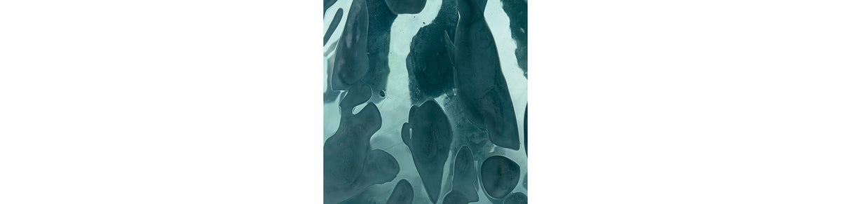 Cartshaw Iridescent Teal Vase by Ashley at Eve Furniture