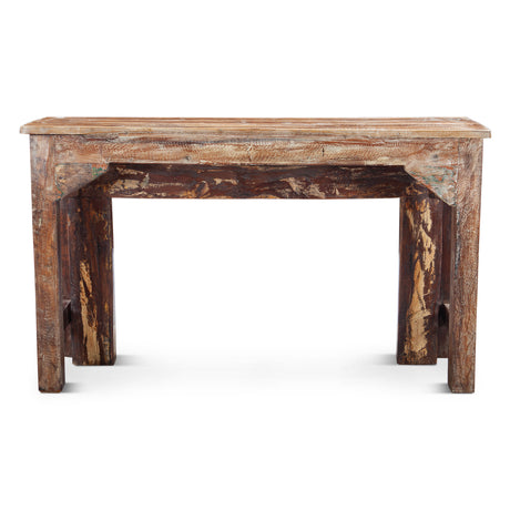 Carved Wooden Door Console Table by Home Trends & Design at Eve Furniture