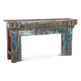 Carved Wooden Door Console Table by Home Trends & Design at Eve Furniture