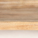 Carver Set of 2 Oblong White Washed Wood Footed Trays by Mercana at Eve Furniture