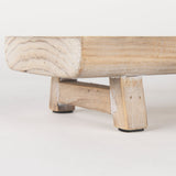 Carver Set of 2 Rectangular White Washed Wood Trays by Mercana at Eve Furniture