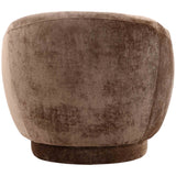 Cary Chair, Chocolate Brown by Dovetail at Eve Furniture