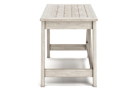 Carynhurst Whitewash 60" Home Office Desk by Ashley at Eve Furniture