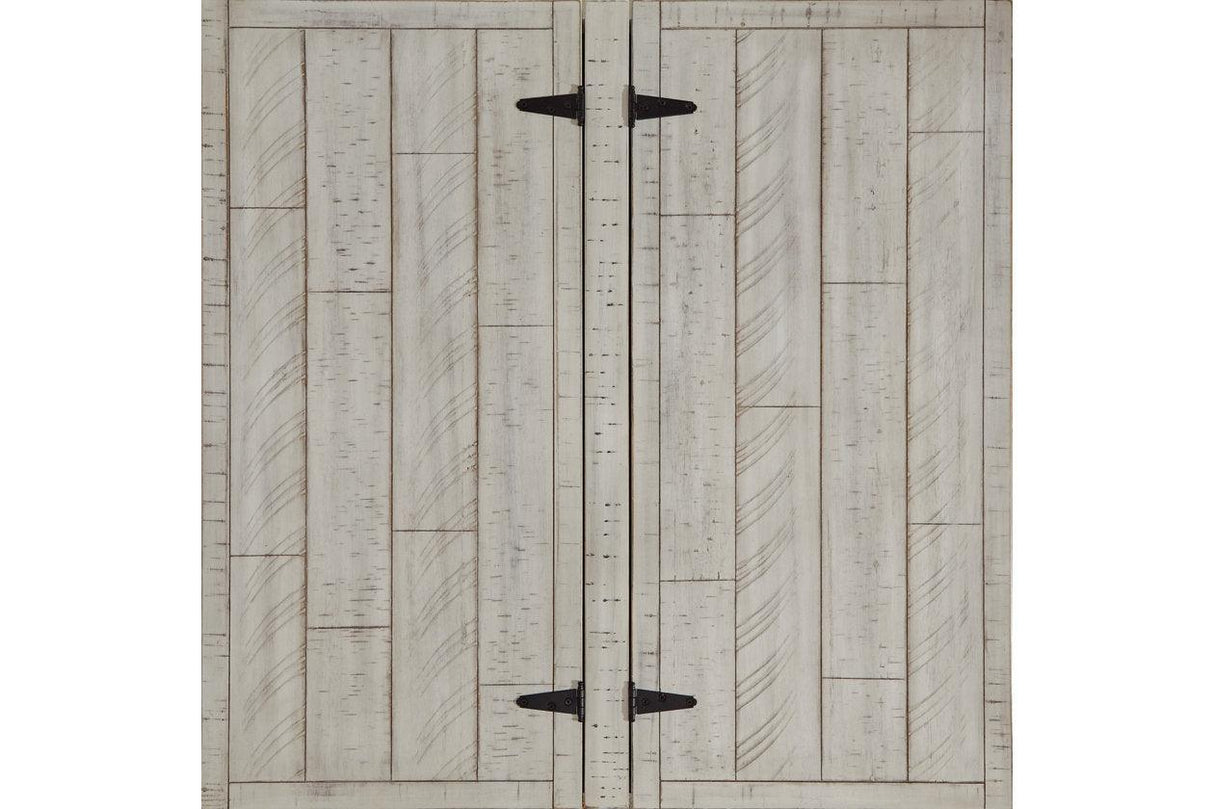 Carynhurst Whitewash Coffee Table by Ashley at Eve Furniture