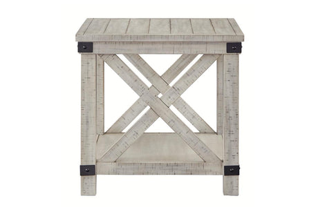 Carynhurst Whitewash End Table by Ashley at Eve Furniture