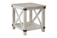 Carynhurst Whitewash End Table by Ashley at Eve Furniture