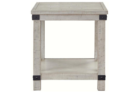 Carynhurst Whitewash End Table by Ashley at Eve Furniture