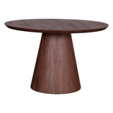 Casablanca 54" Round Dining in Toffee Nut by Home Trends & Design at Eve Furniture