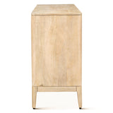 Casablanca 64" Sideboard in Natural White by Home Trends & Design at Eve Furniture