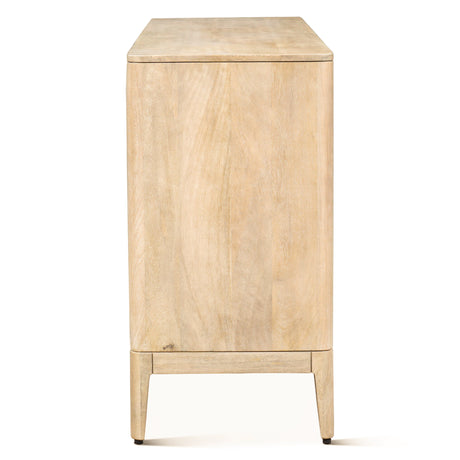 Casablanca 64" Sideboard in Natural White by Home Trends & Design at Eve Furniture