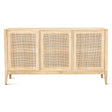 Casablanca 64" Sideboard in Natural White by Home Trends & Design at Eve Furniture