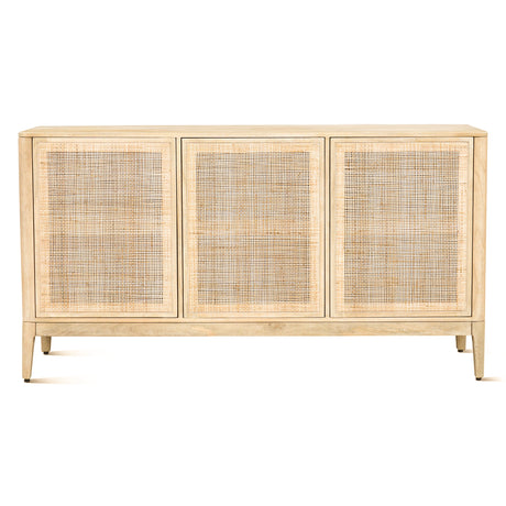 Casablanca 64" Sideboard in Natural White by Home Trends & Design at Eve Furniture