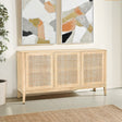 Casablanca 64" Sideboard in Natural White by Home Trends & Design at Eve Furniture