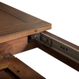 Casablanca 72" Extension Dining Table in Toffee Nut by Home Trends & Design at Eve Furniture
