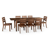 Casablanca 72" Extension Dining Table in Toffee Nut by Home Trends & Design at Eve Furniture