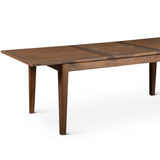 Casablanca 72" Extension Dining Table in Toffee Nut by Home Trends & Design at Eve Furniture