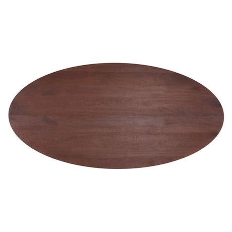 Casablanca 86" Oval Dining Table in Toffee Nut by Home Trends & Design at Eve Furniture