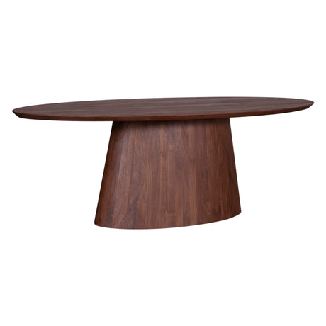 Casablanca 86" Oval Dining Table in Toffee Nut by Home Trends & Design at Eve Furniture