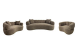 Casarin Brown Stationary Sofa Set by Coaster at Eve Furniture