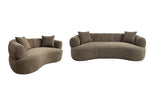 Casarin Brown Stationary Sofa Set by Coaster at Eve Furniture