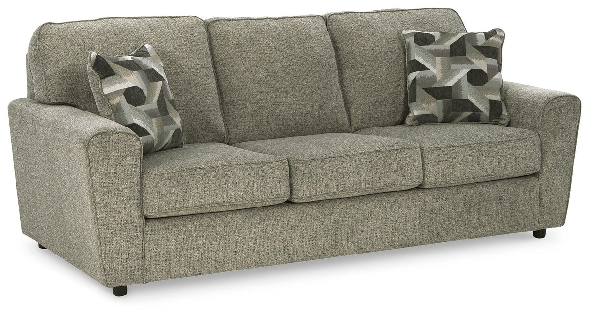 Cascilla Pewter Sofa by Ashley at Eve Furniture