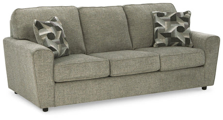 Cascilla Pewter Sofa by Ashley at Eve Furniture