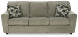 Cascilla Pewter Sofa by Ashley at Eve Furniture
