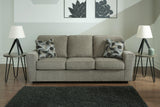 Cascilla Pewter Sofa by Ashley at Eve Furniture