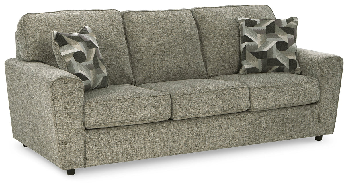 Cascilla Pewter Sofa and Loveseat by Ashley at Eve Furniture